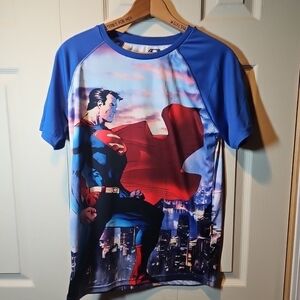 DC Comics Superman Blue Graphic Tee